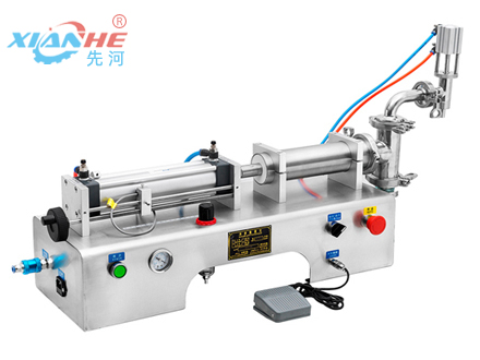 先河氣動單頭液體灌裝機